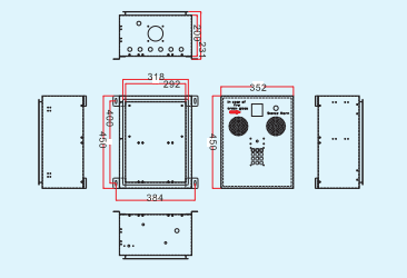 téléphone d'incendie d'urgence