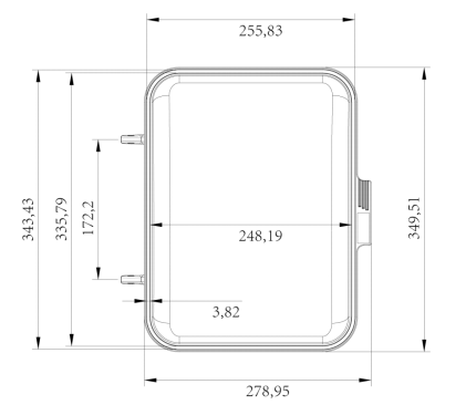 Analogue Explosion proof telephone with loudspeaker