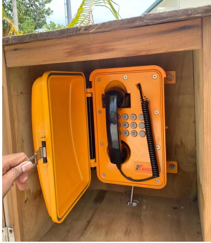 waterproof emergency phone for Maldives hotel swimming pool