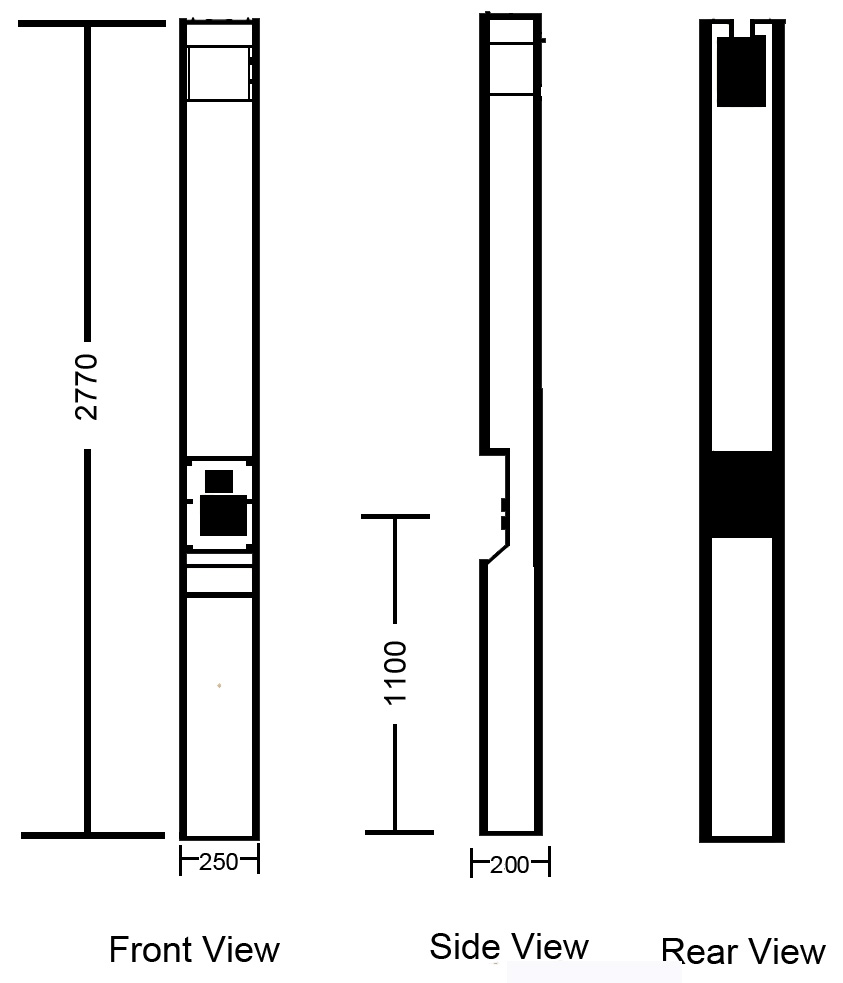 GSM Wireless telephone tower 