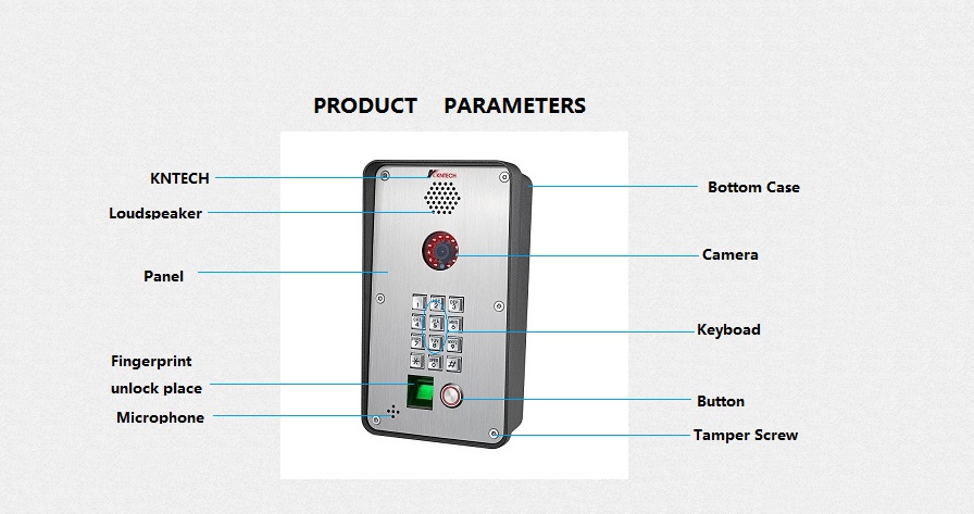 Control de acceso por huella digital Video Interco