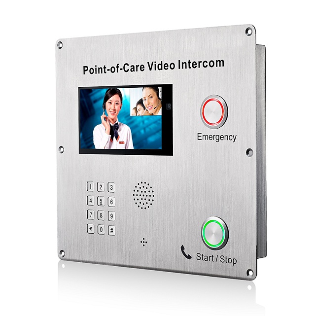 sip intercom embeded front view