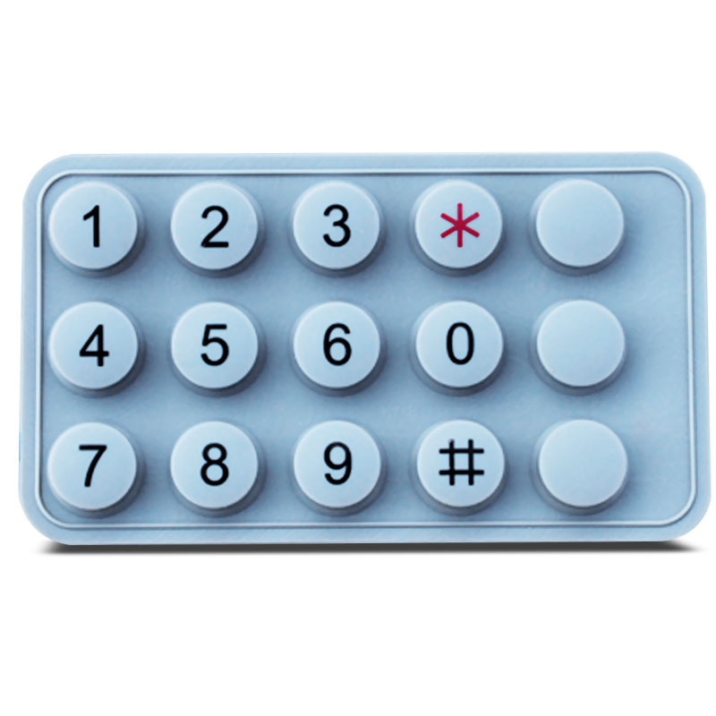 regular keypad with letters