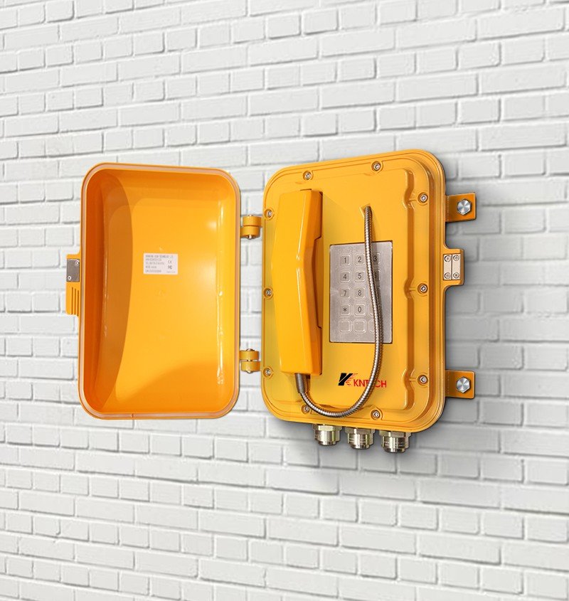 mining explosion proof telephone wall mounted