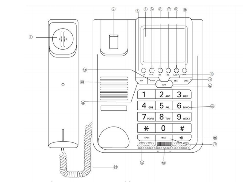 Desk Telephone Kntech