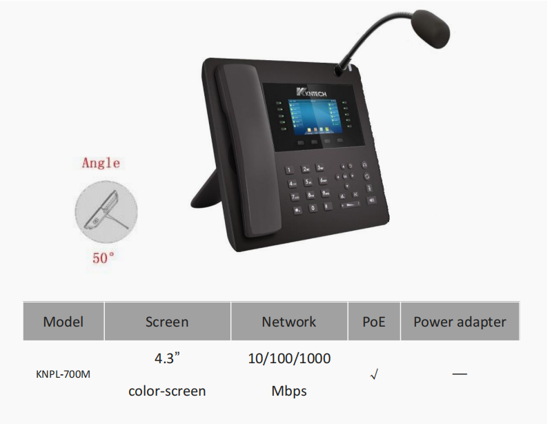 knpl-800m voip telephone