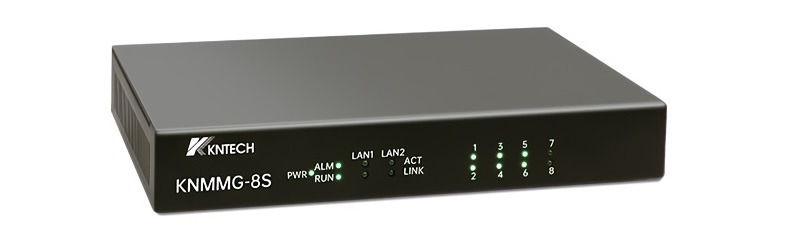 8 FXS ports Media Gateway detail view